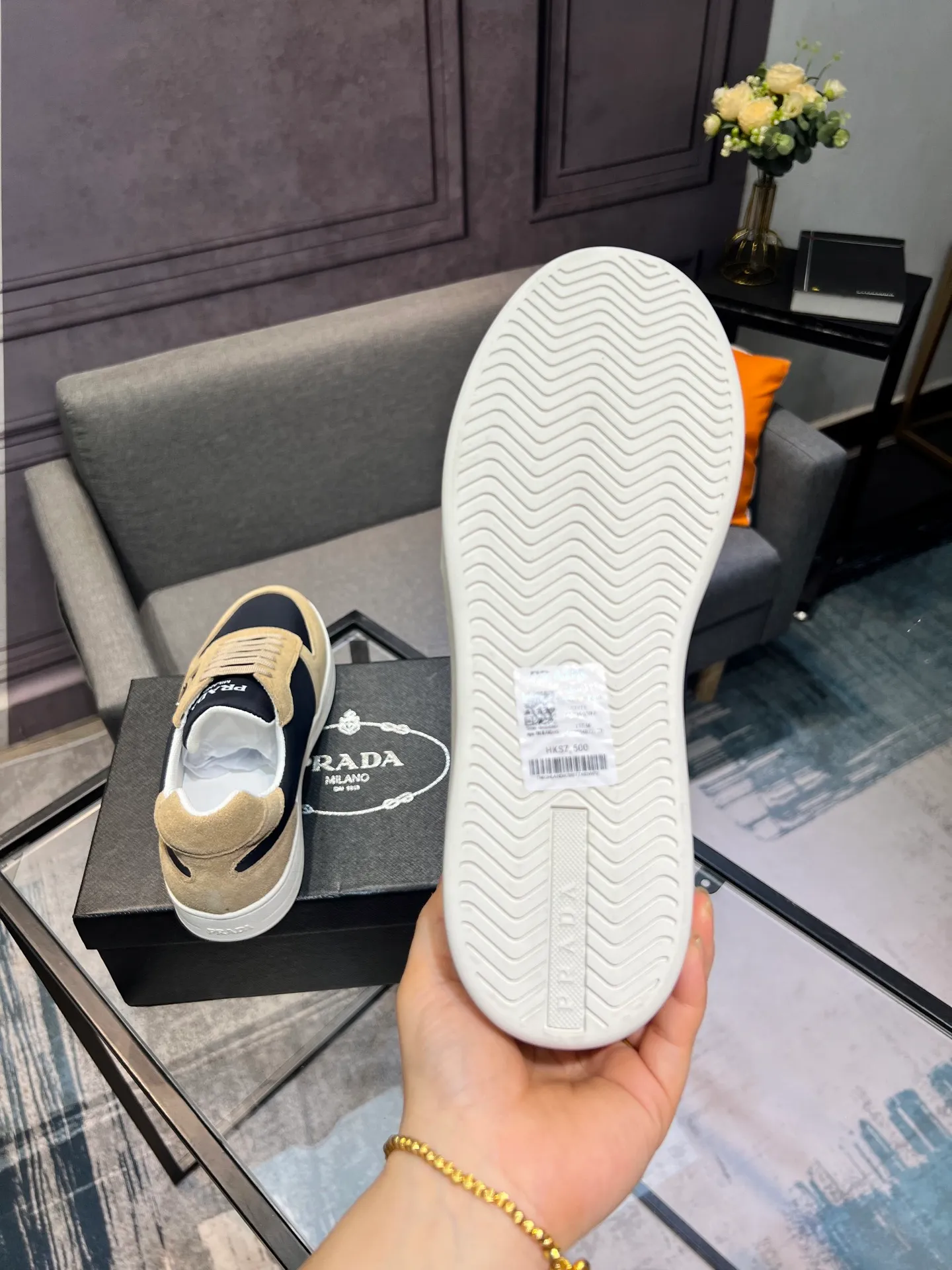 Men's men's shoes 💰440 [PRADA—Prada] latest model 🙈original replica! 👟👟👟Available here. The workmanship is top-notch. The upper is made of Italian 🇮🇹Imported calfskin. ❗️Breathable genuine leather lining @Suitable for travel. The original version has an enlarged engraved sole, making it suitable for all kinds of travels, showing low-key luxury. Let quality speak for itself. Color: Size: 38-44